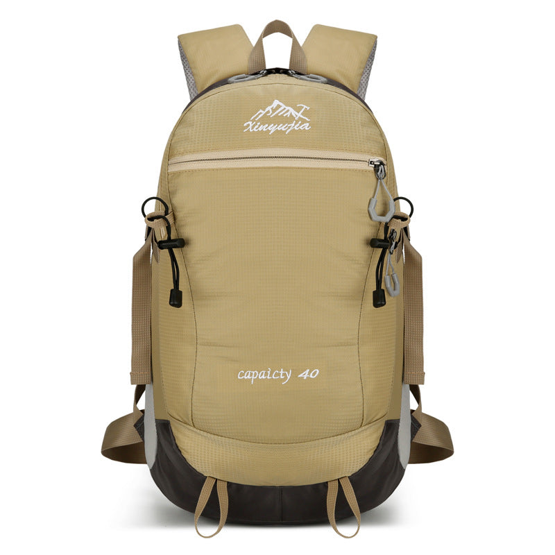 Comfortable Hiking Large Capacity Waterproof Nylon Mountaineering Backpacks