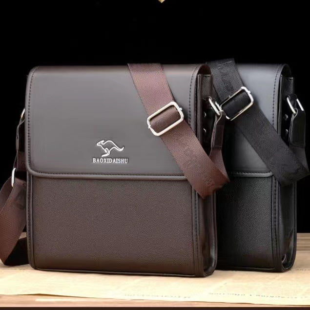 Men's Versatility For Traveling Light Luxury Stylish Men's Messenger Bags