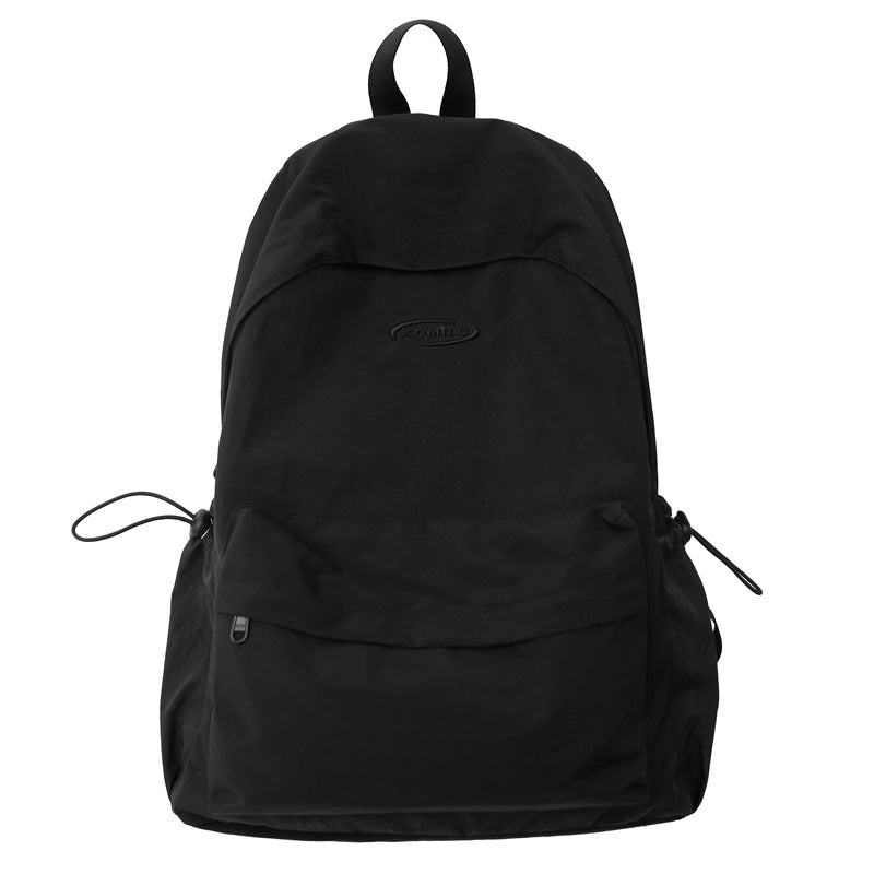 Simple Solid Color For College Female Backpacks