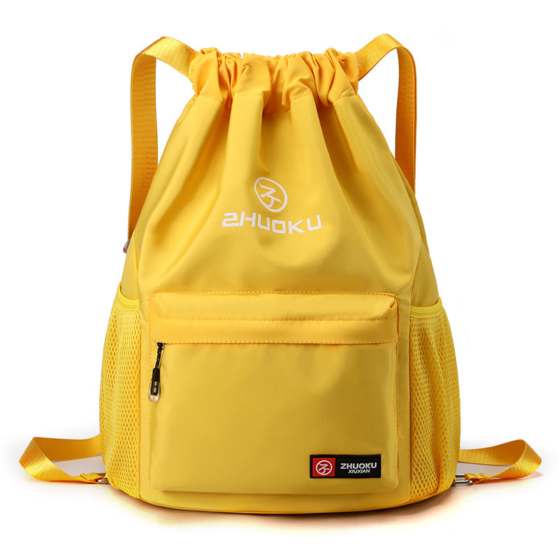 Cloth Drawstring Rope Large Capacity Basketball Backpacks