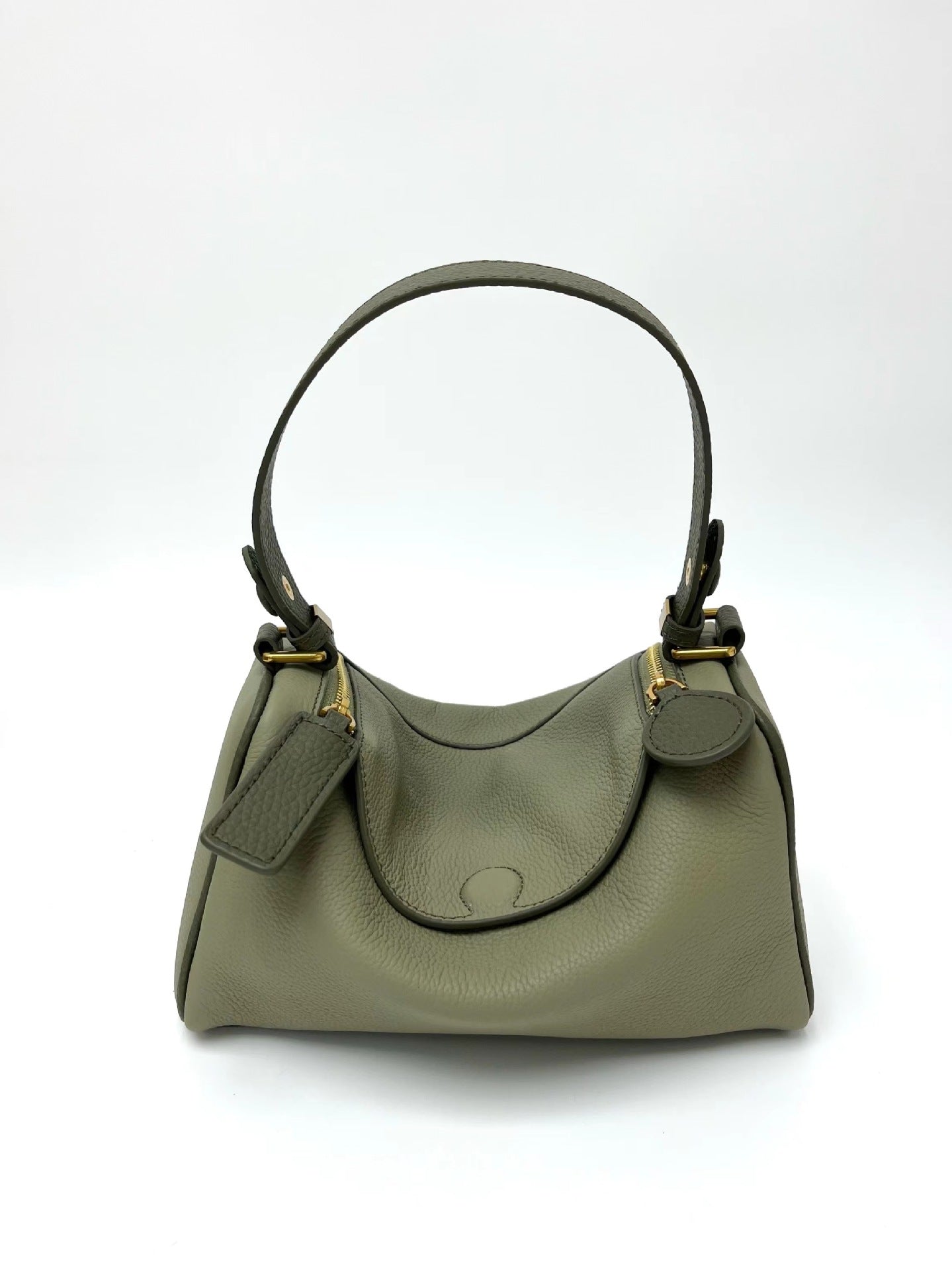 Women's First Layer Cowhide Pillow High Sense Authentic Shoulder Bags