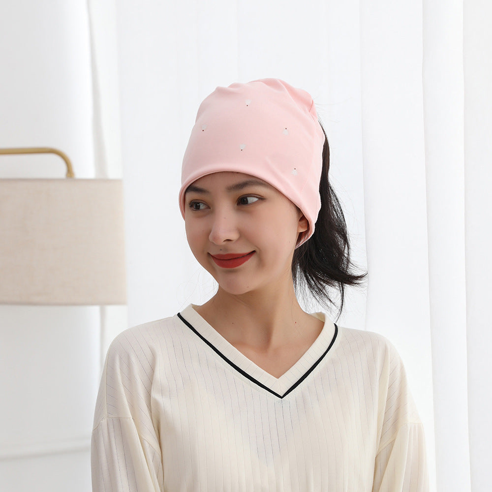 Confinement Cap Printed Hat Headscarf Cotton Bags