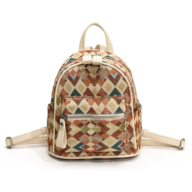 College Style Female Korean Commute Design Backpacks
