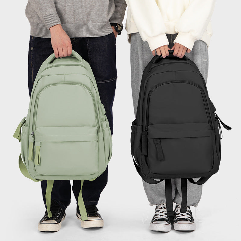 Korean Style Printed Male Large Capacity Backpacks