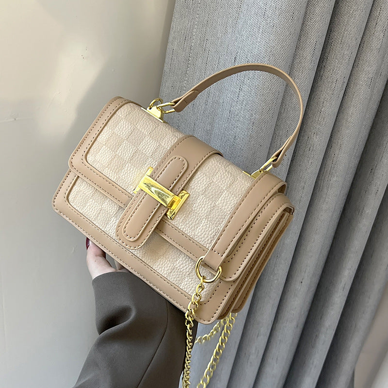 Women's Spring Chain Fashion Personality Retro Portable Shoulder Bags