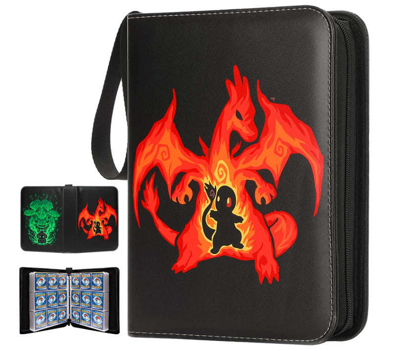 Magic Binder Zipper Waterproof Loose-leaf Storage Card Holder