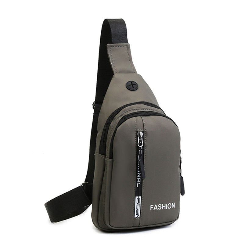 Men's Cool Elegant Running Luminous Waterproof Men's Chest Bags