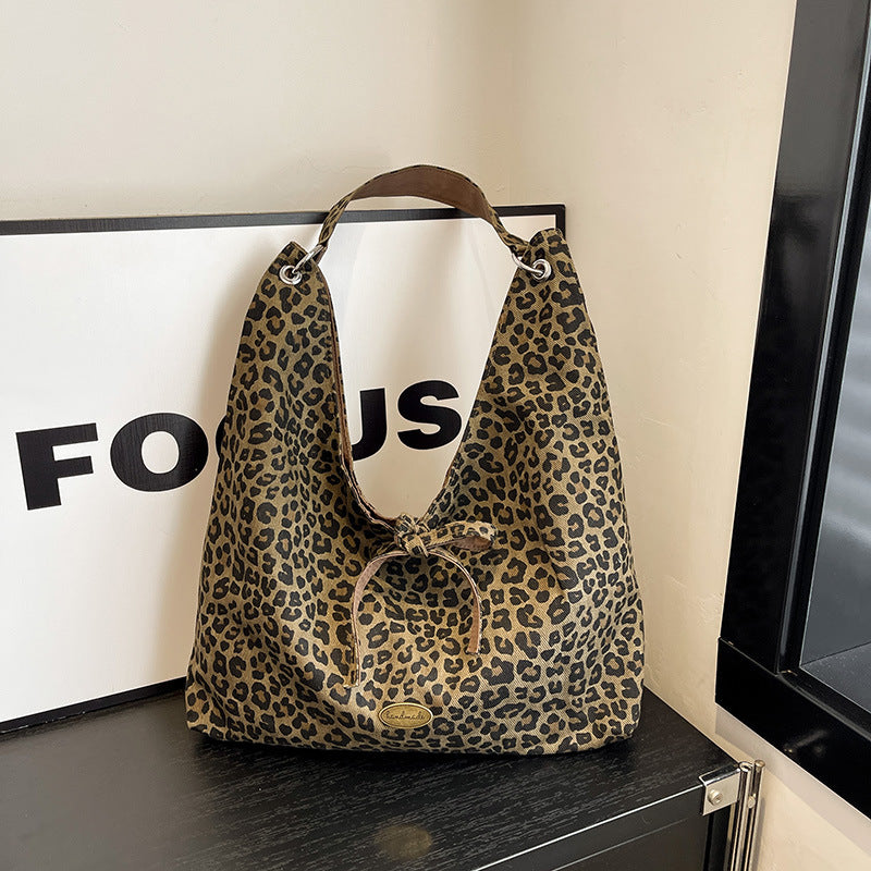 Korean Style Literary Lazy Commuter Double-sided Shoulder Bags