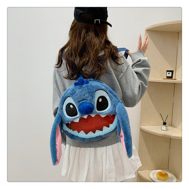 Machines Gift Cartoon Cute Toy Stitch Crossbody Bags