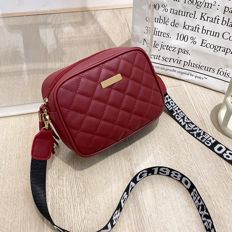 Women's Fashion Printed Ribbon Korean Style Sequined Crossbody Bags