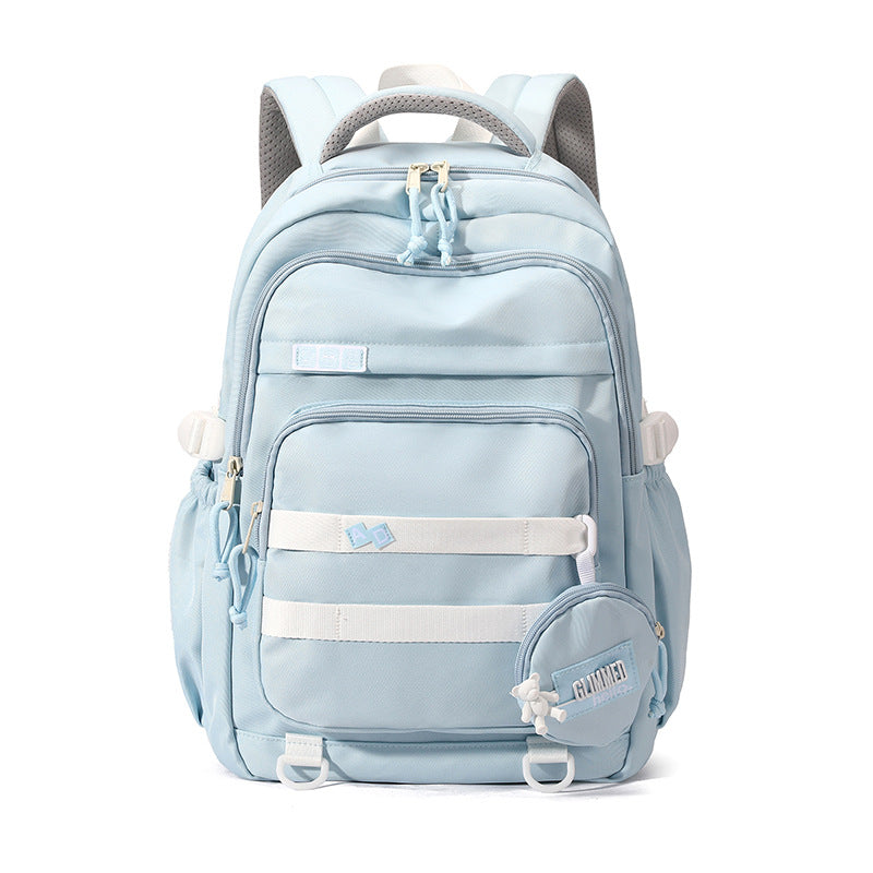 Nylon Boys Artistic Burden Alleviation Large Backpacks