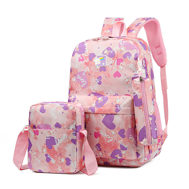 Glamorous Three-piece Cute Leisure Large Capacity Backpacks