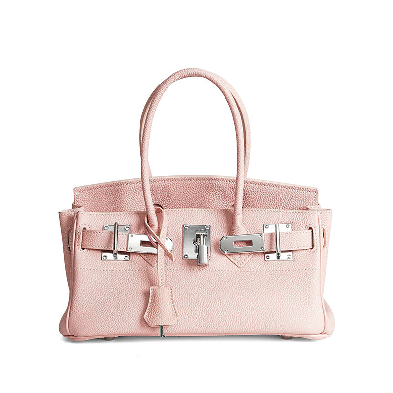 Women's First Layer Cowhide High Quality Genuine Leather Large Handbags