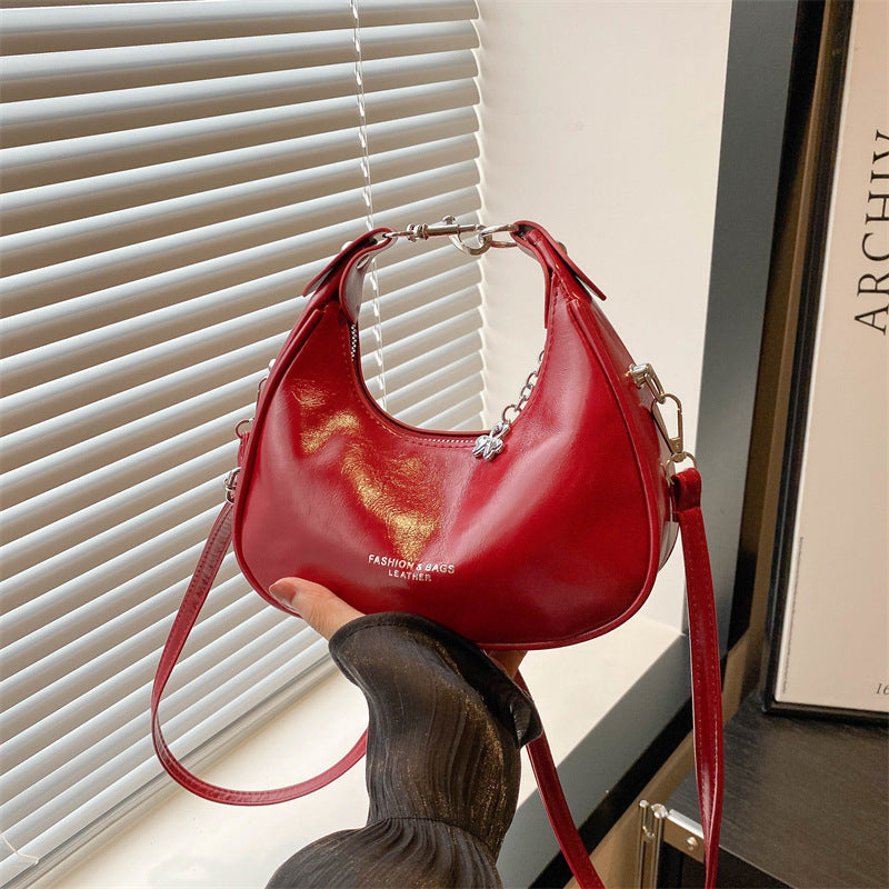 Retro Portable Moon Fresh Design Simple Shoulder Bags