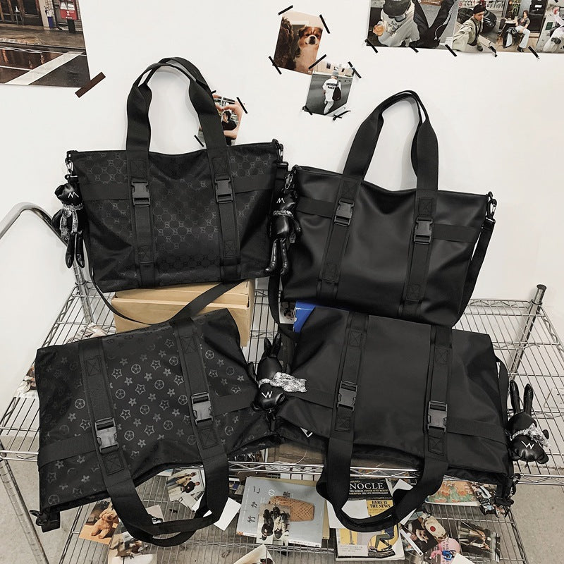 Women's Large Capacity Canvas Trendy Fashion Retro Men's Messenger Bags