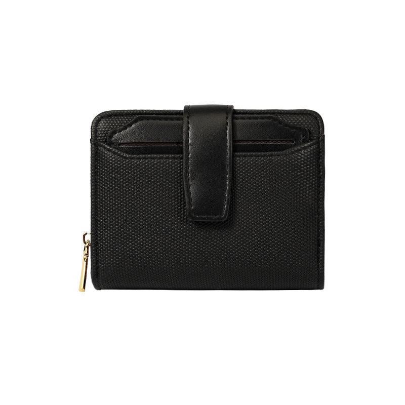 Women's Versatile Beautiful Charming Short Zipper Ladies Wallets