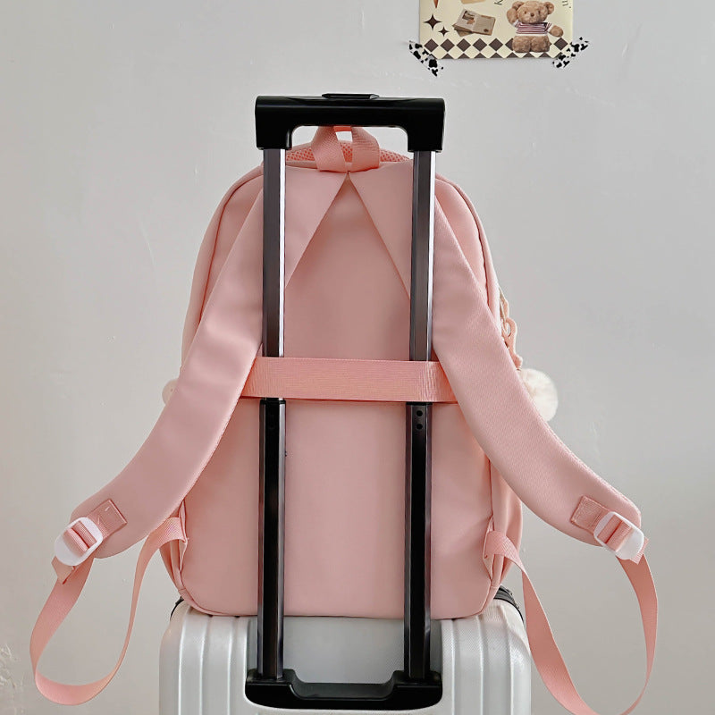 College Male High Junior Love Kitten Backpacks
