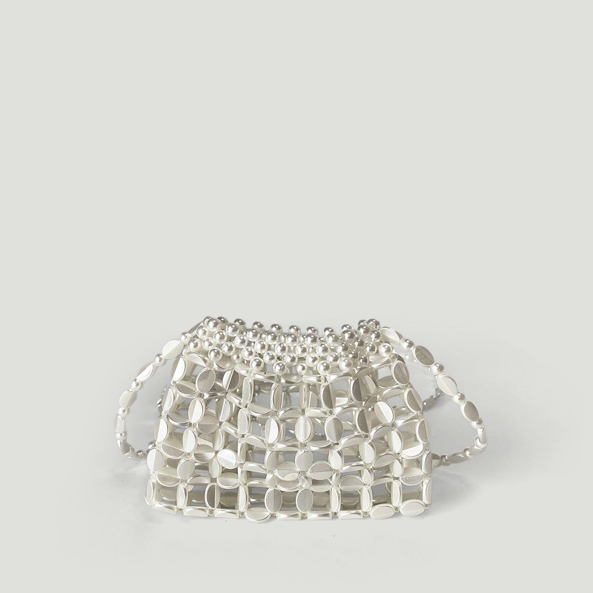 Shiny Retro Sequin Hand-woven Beaded Fashion Shoulder Bags