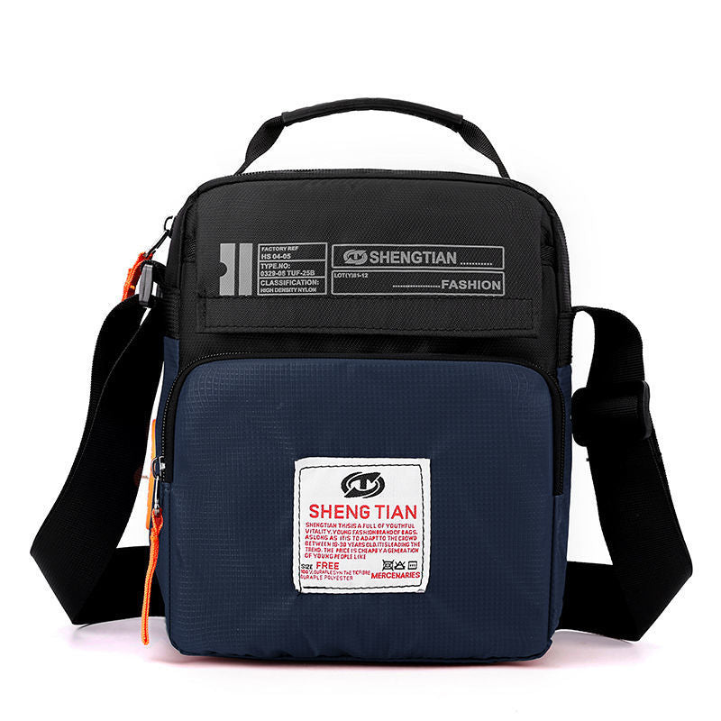 Men's Innovative Oxford Cloth Canvas Pannier Men's Shoulder Bags