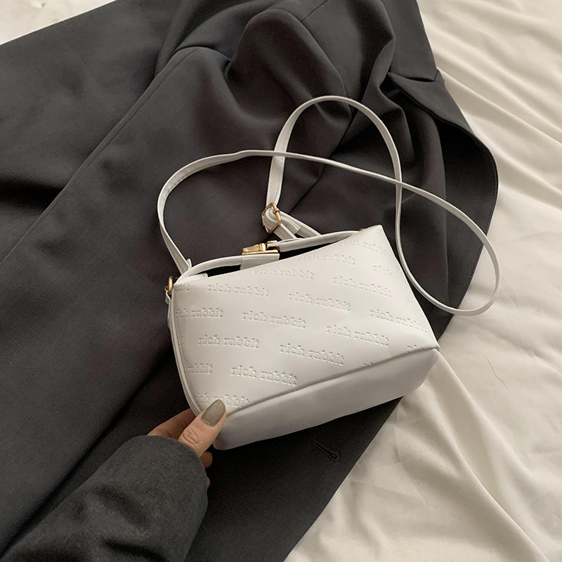 Women's Simple Western Style Niche Korean Today Shoulder Bags