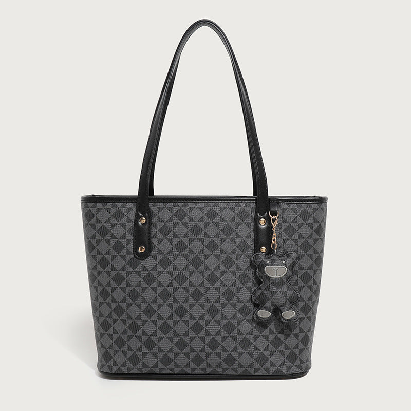 Women's Home Bear Autumn Versatile Large Capacity Shoulder Bags
