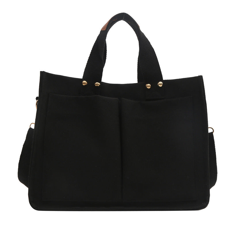 Large Capacity Totes Winter Retro Style Bags