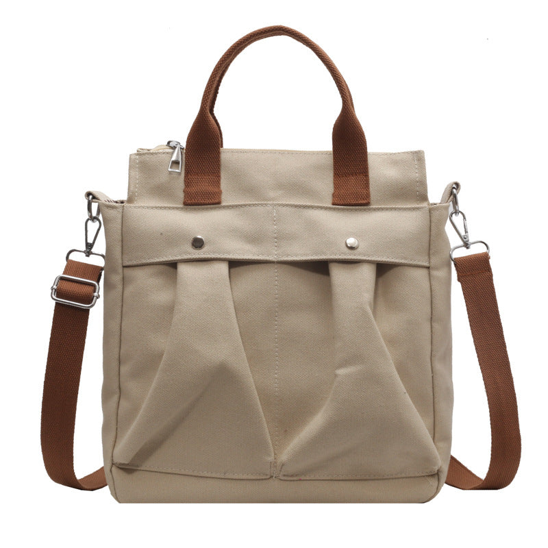 Fashion Canvas Christmas Portable Versatile Korean Style Tote Bags