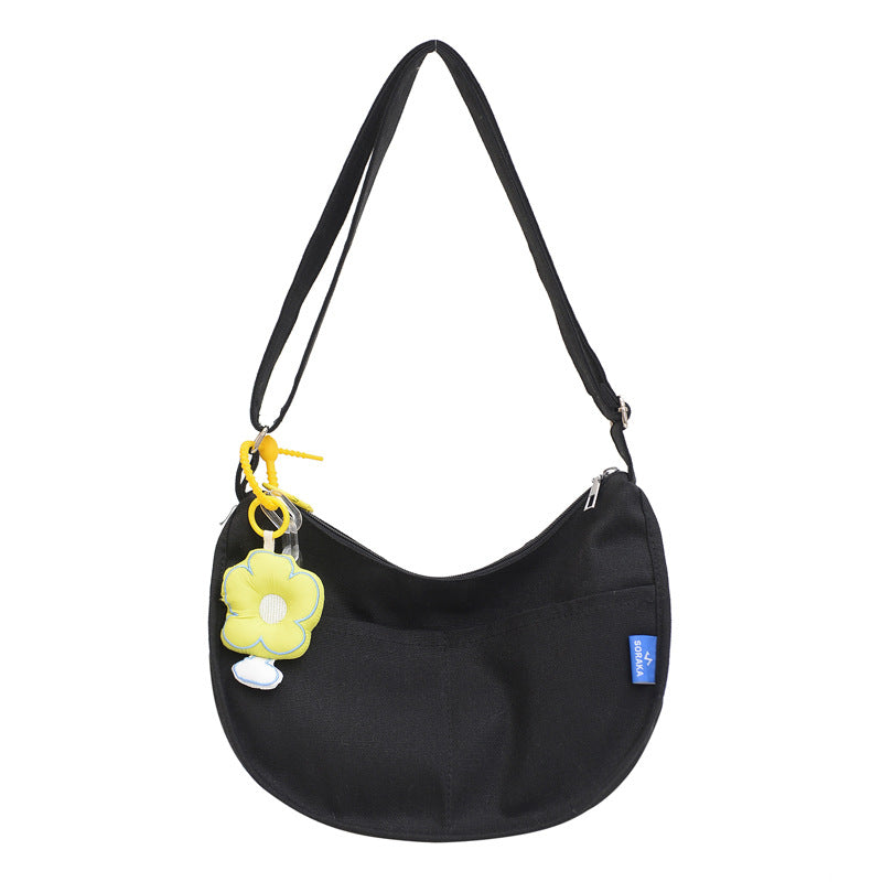Women's Niche Canvas Yoga Simple Versatile One Bags