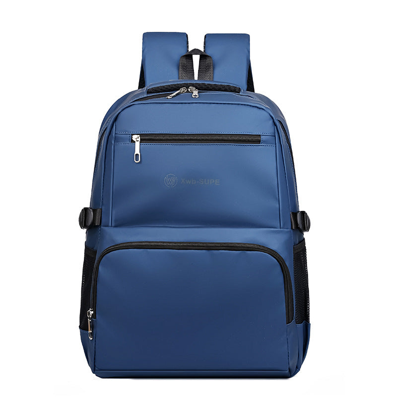 Men's Large Capacity Computer Waterproof College Junior Travel Bags