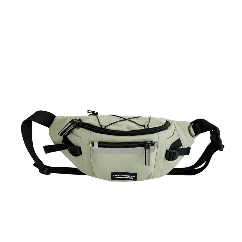 Men's Couple Large Capacity Simple Female Trendy Men's Chest Bags