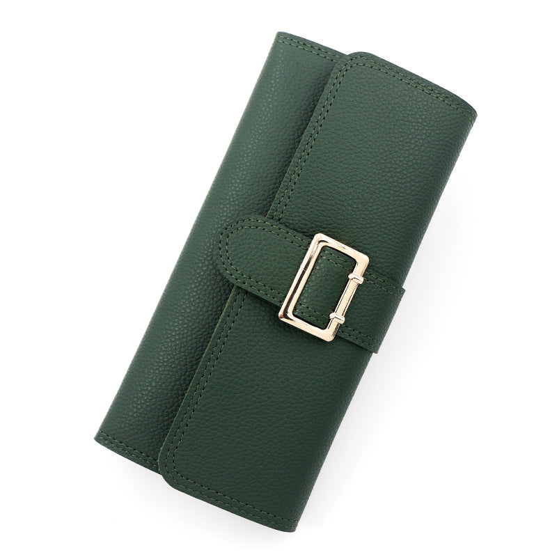 Women's Popular Long Simple Fresh Clutch Ladies Wallets