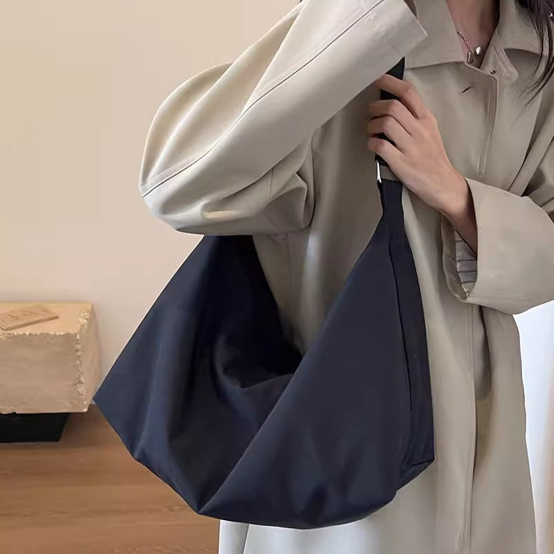 Female Versatile Large Capacity Canvas Lady Commute Crossbody Bags