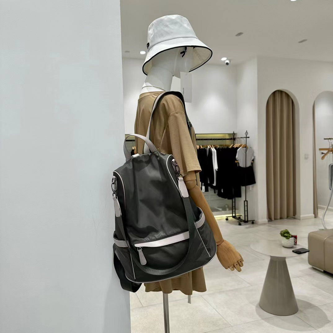 Women's Spring Fashion Texture Waterproof Oxford Cloth Bags
