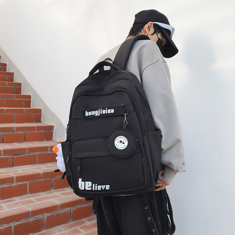 Men's High-grade Large Capacity College High Fashion Backpacks