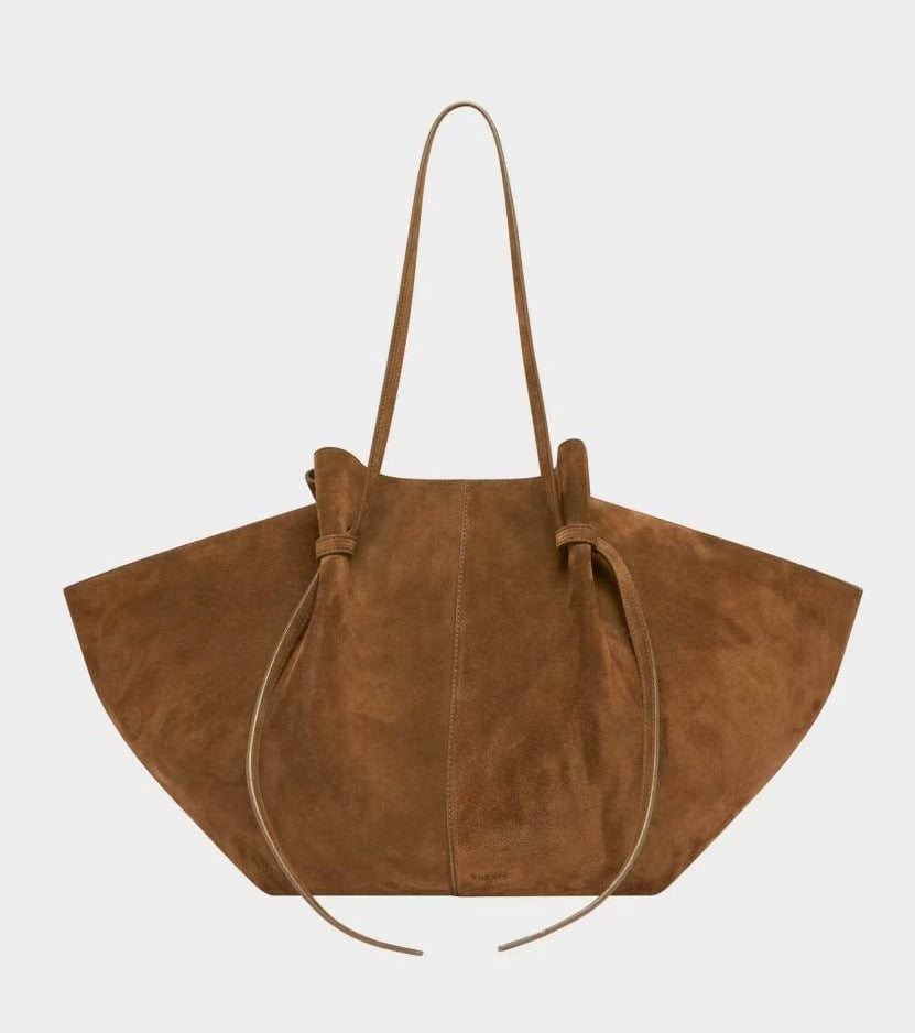Women's Suede Frosted Large Capacity Portable Armpit Bags