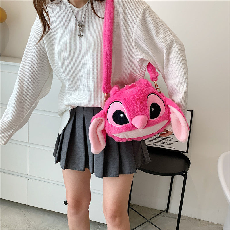 Machines Gift Cartoon Cute Toy Stitch Crossbody Bags