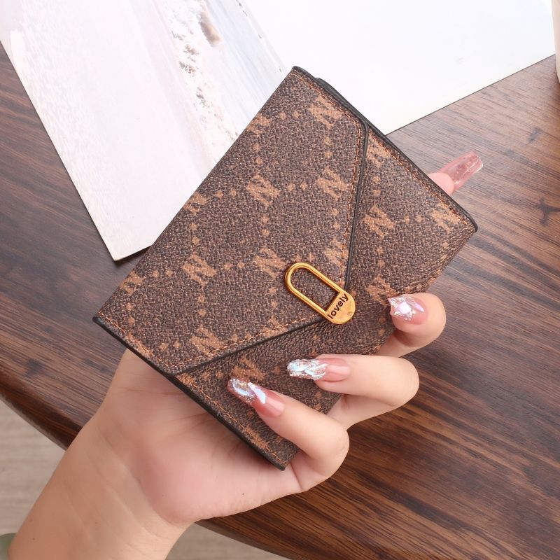 Women's Classic Trendy Simple Short Retro Ladies Wallets