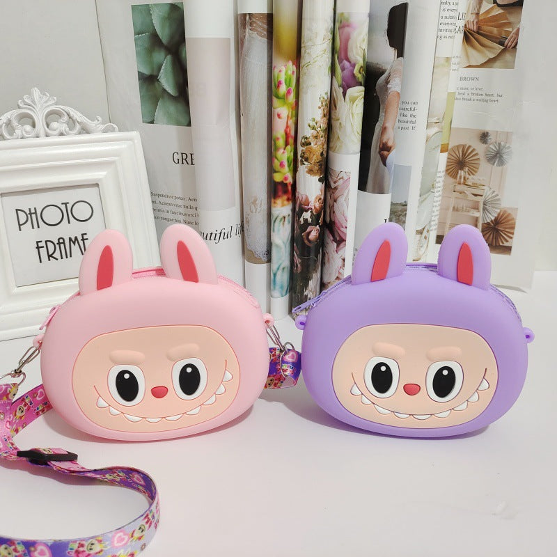 Children's Cloth Cartoon Change Clothing Silicone Go Children's Coin Purse