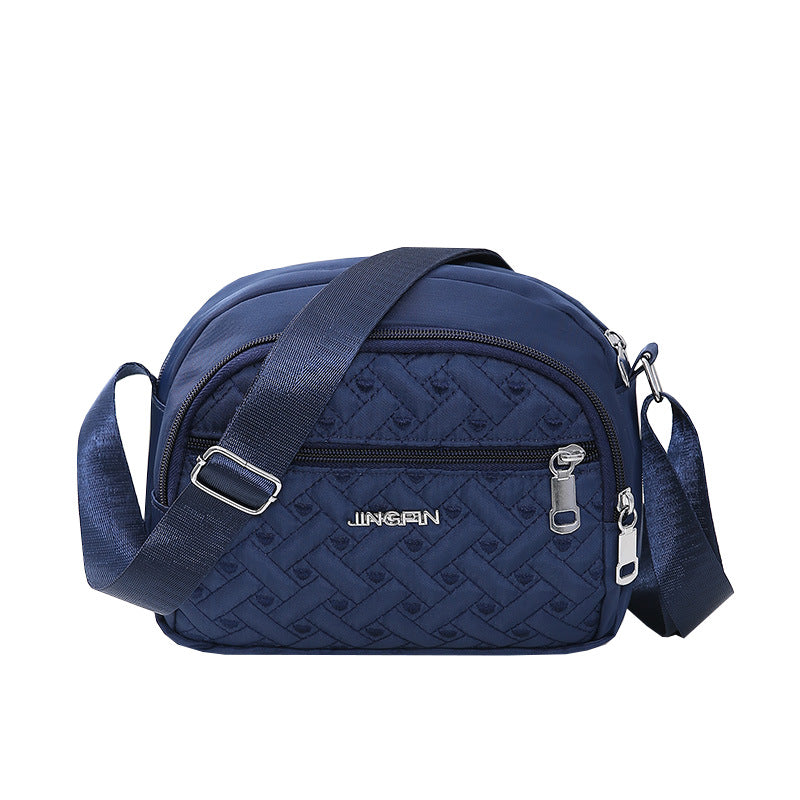 Women's Silk Cloth Letters Fashion Solid Color Crossbody Bags