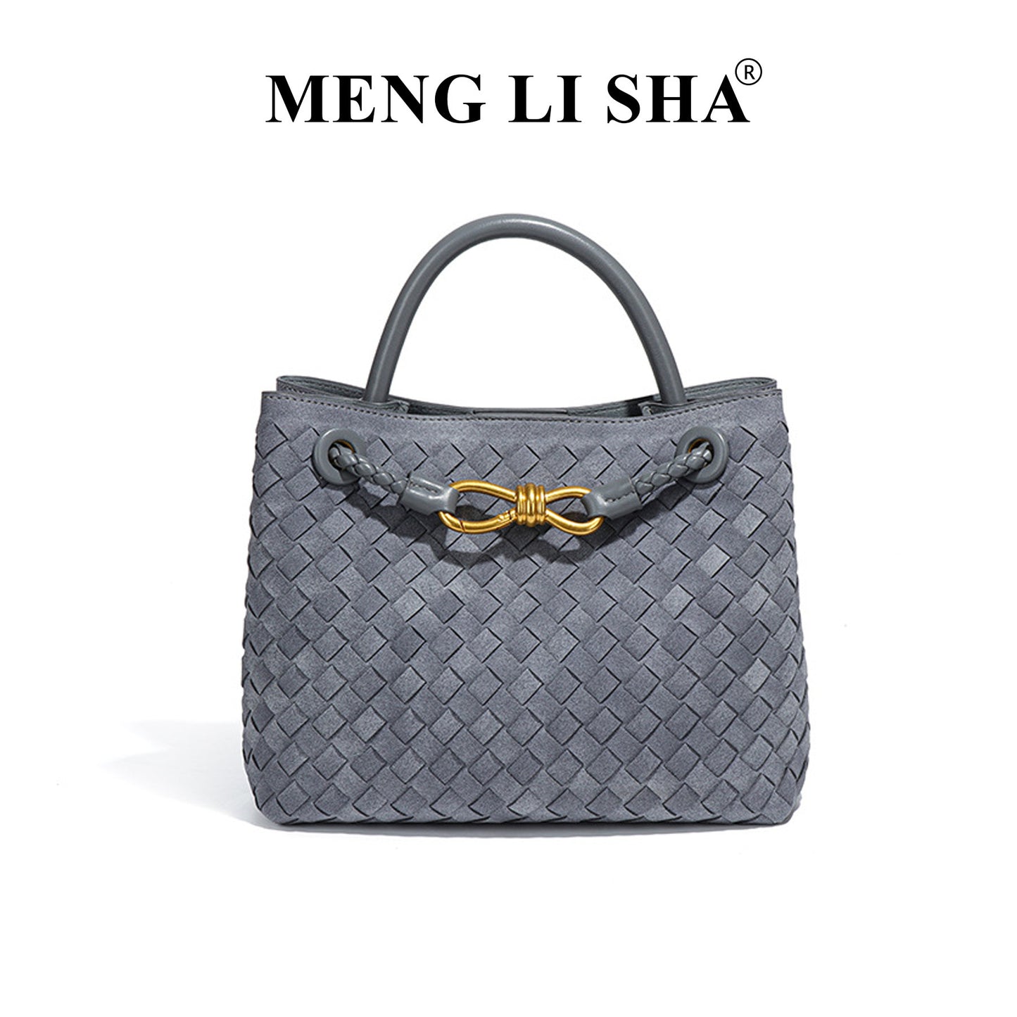 Cool Stylish Frosted High-grade Hand-woven Fashion Bags