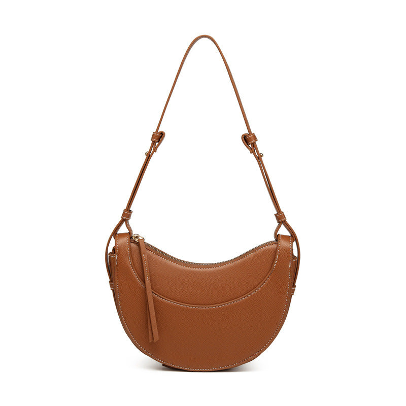 Women's Design Dumpling Selenodont Soft Leather High-grade Crossbody Bags