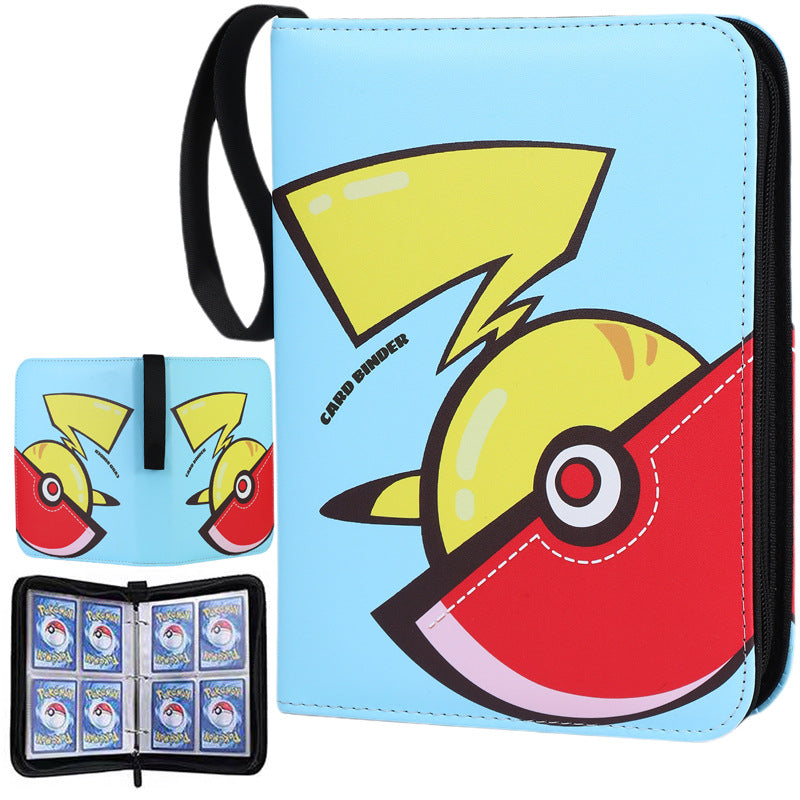 Magic Binder Zipper Waterproof Loose-leaf Storage Card Holder