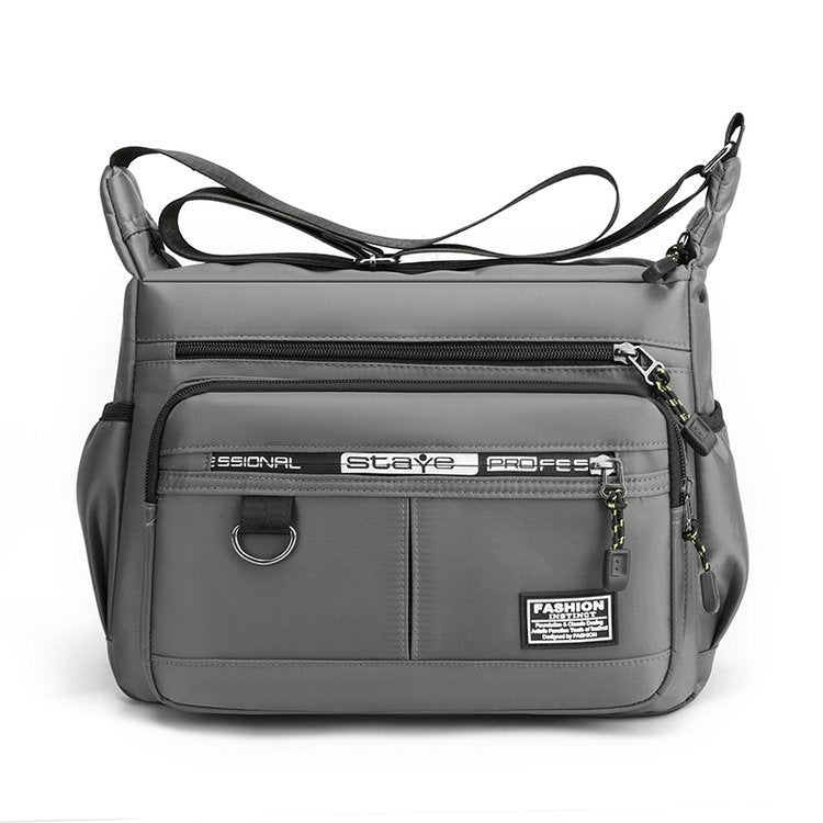 Men's Large Capacity Waterproof Hard-wearing Leisure Men's Messenger Bags