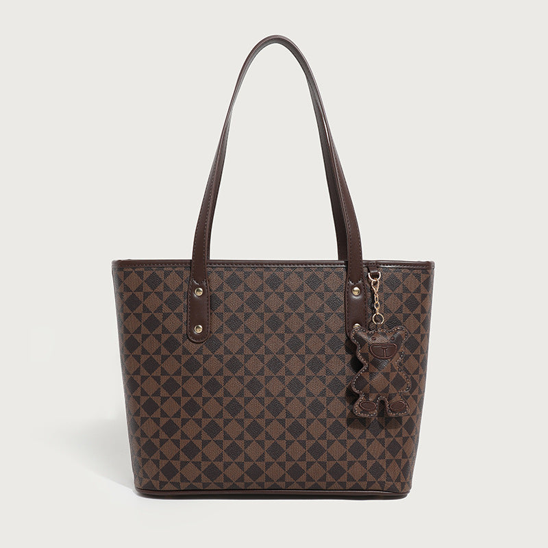 Women's Home Bear Autumn Versatile Large Capacity Shoulder Bags