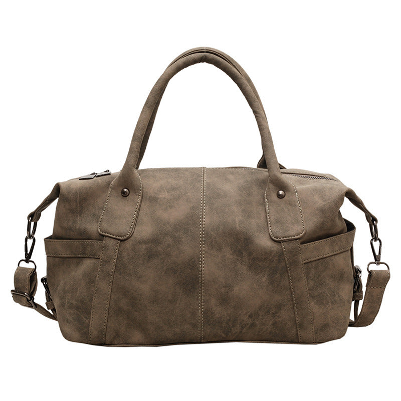Women's Large Capacity Versatile Textured Traveling Portable Travel Bags