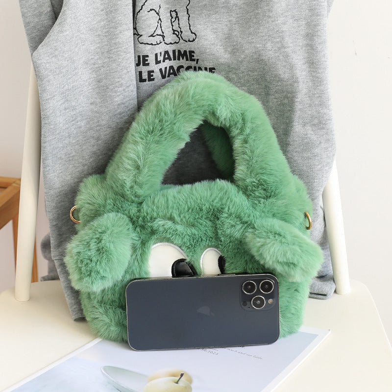 Big Eyes Puppy High Sense Cross Crossbody Bags