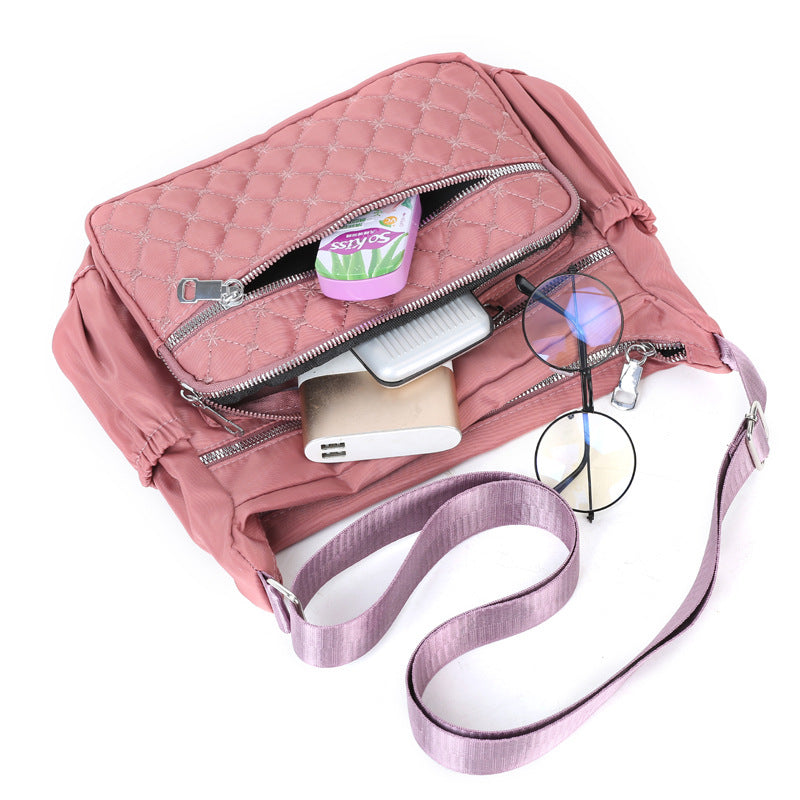 Women's Canvas Mother Oxford Cloth Nylon Elegant Crossbody Bags