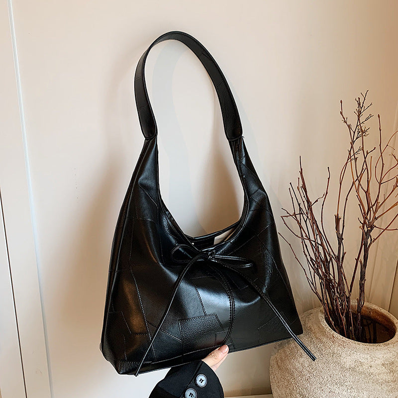 Women's High-grade Retro Niche Design Large Capacity Shoulder Bags