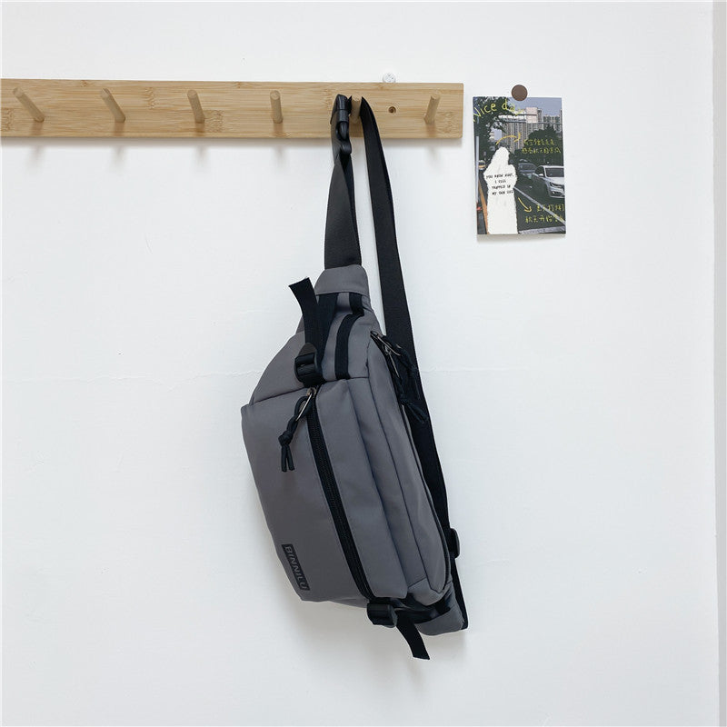 Men's Large Capacity Waterproof Female Korean Style Men's Chest Bags