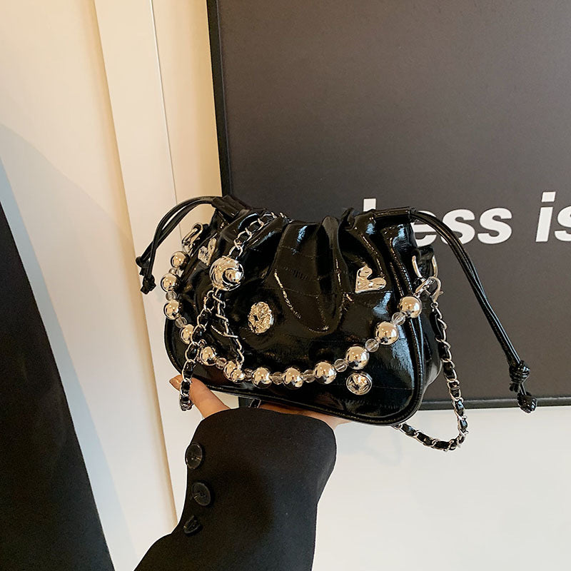Women's Niche Trendy Design Chain Underarm Crossbody Bags